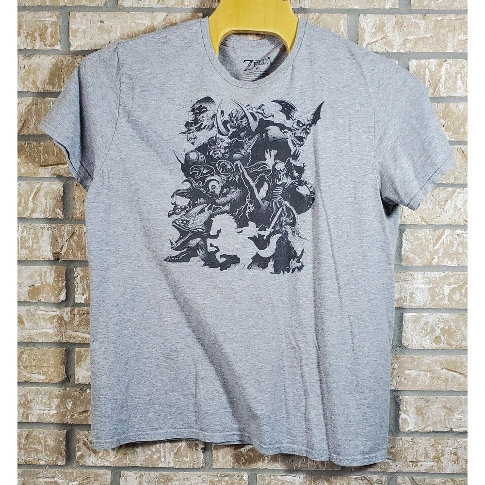 Nintendo‎ The Legend of Zelda 2018 T Shirt Men Size XL Graphic Video Gaming